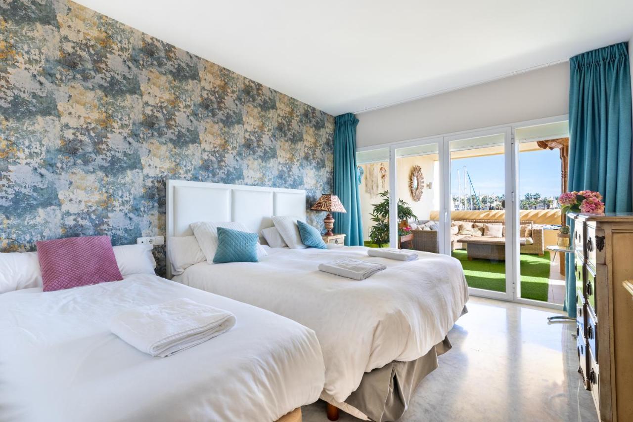 Wintowinrentals Luxury And Sea View Inside Puerto Marina Benalmádena Buitenkant foto